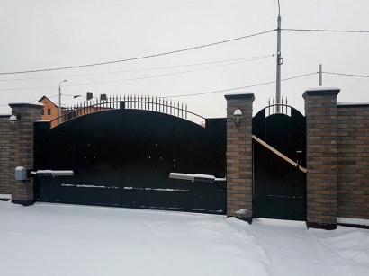Кованые ворота Арт.ВХК-05 фото 4