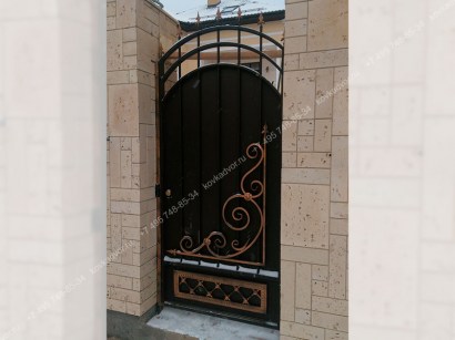 Кованые ворота откатные Арт.ВХКО-15 фото 2