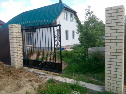 Кованые ворота откатные Арт.ВХКО-55