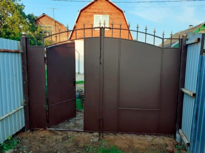 Кованые ворота Арт.ВХК-109 фото 2