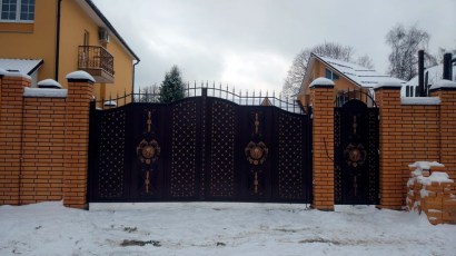 Кованые ворота Арт.ВХК-159 фото 1