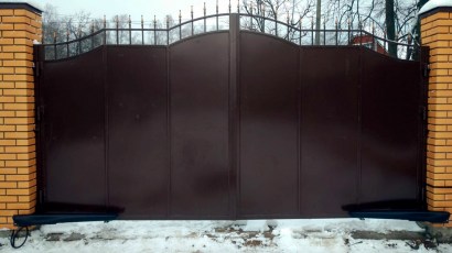 Кованые ворота Арт.ВХК-159 фото 4