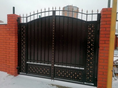 Кованые ворота Арт.ВХК-81 фото 5