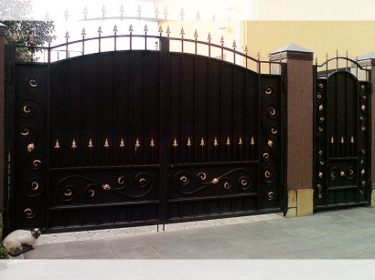 Кованые ворота Арт.ВХК-83 фото 1