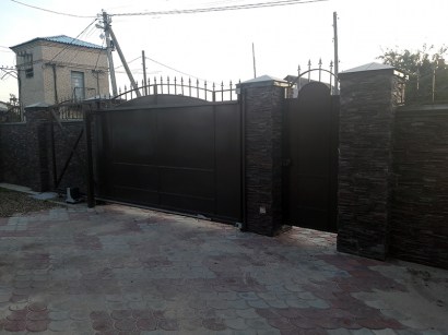Кованые ворота откатные Арт.ВХКО-65 фото 2