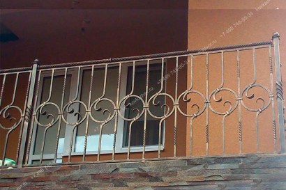 Кованые перила на балкон цены в москве фотография