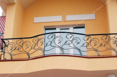 Кованые балконы заказать в москве эскиз 