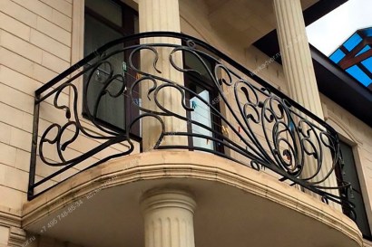Кованые балконы цены в москве фото