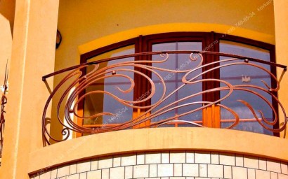 Кованный балкон Арт.БГК-62