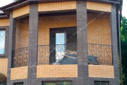 Кованые балконные ограждения заказать в москве фото