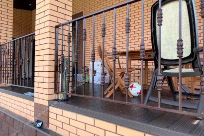 Ограждения из ковки на балкон цены в москве фото