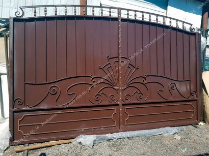 Кованые ворота откатные Арт.ВСКО-25